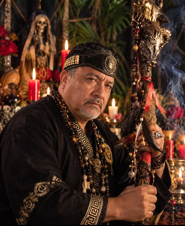 Maestro Ocelotl, brujo en Venustiano Carranza, CDMX